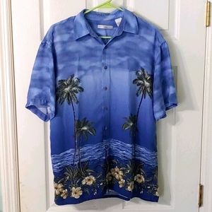 Moda Campia Moda Men's Hawaiian Shirt Medium